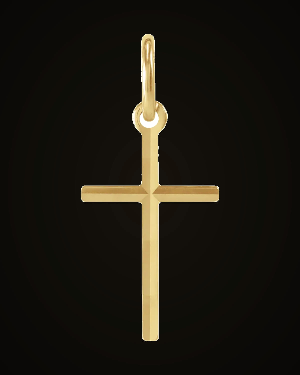 Cross Pendant — 14K Yellow Gold