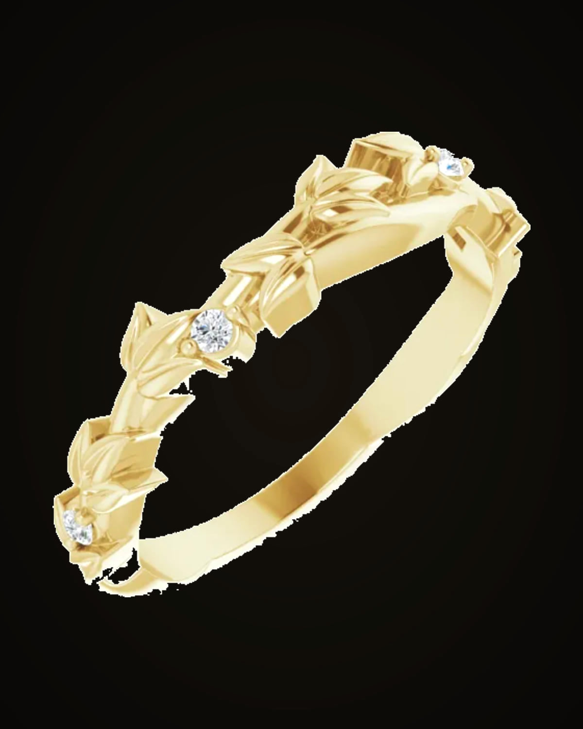 0.04 CTW Natural Diamond Matching Band — 14K Yellow Gold · 2.27 mm · SI2-SI3 · G-H
