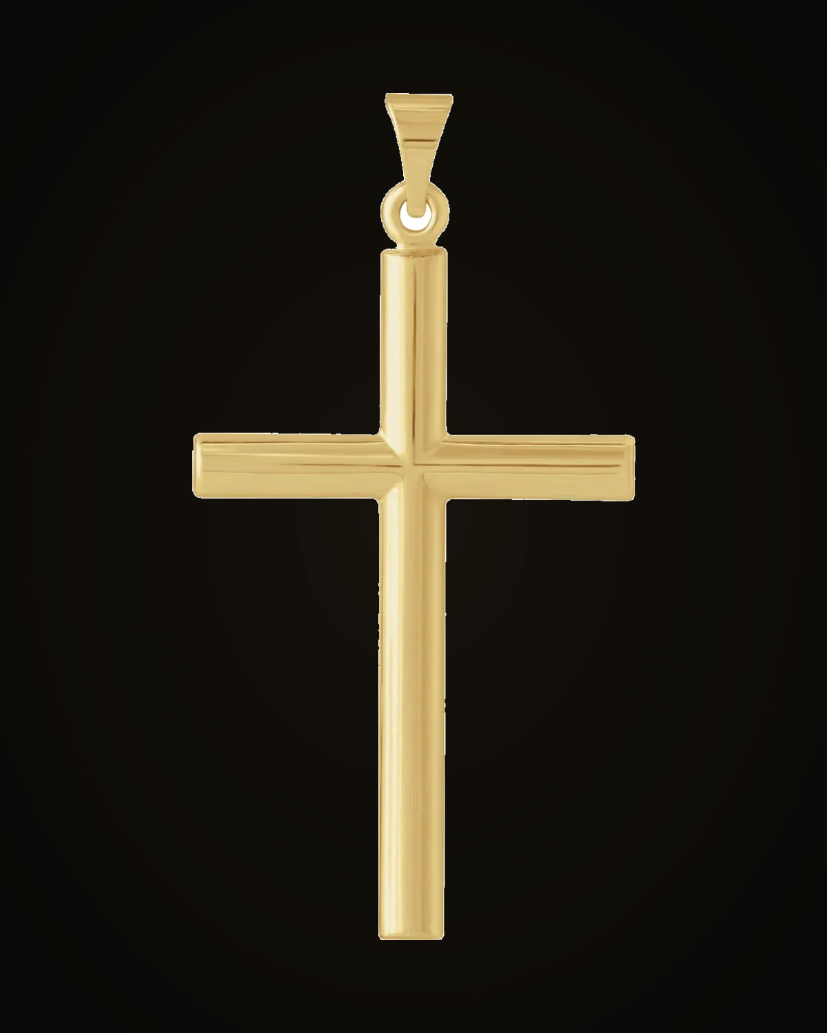 Cross Pendant — 14K Yellow Gold