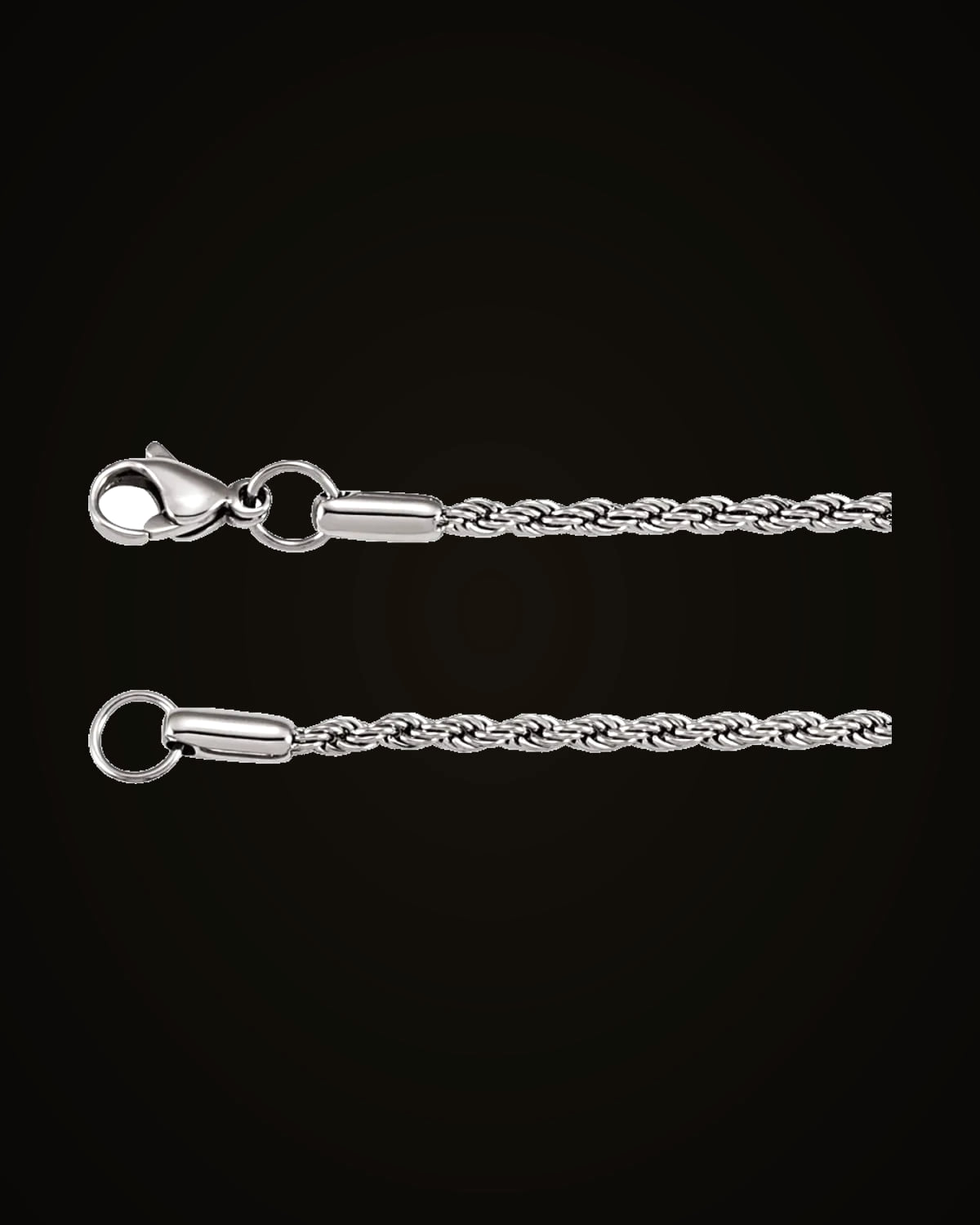 Rope Chain — Stainless Steel