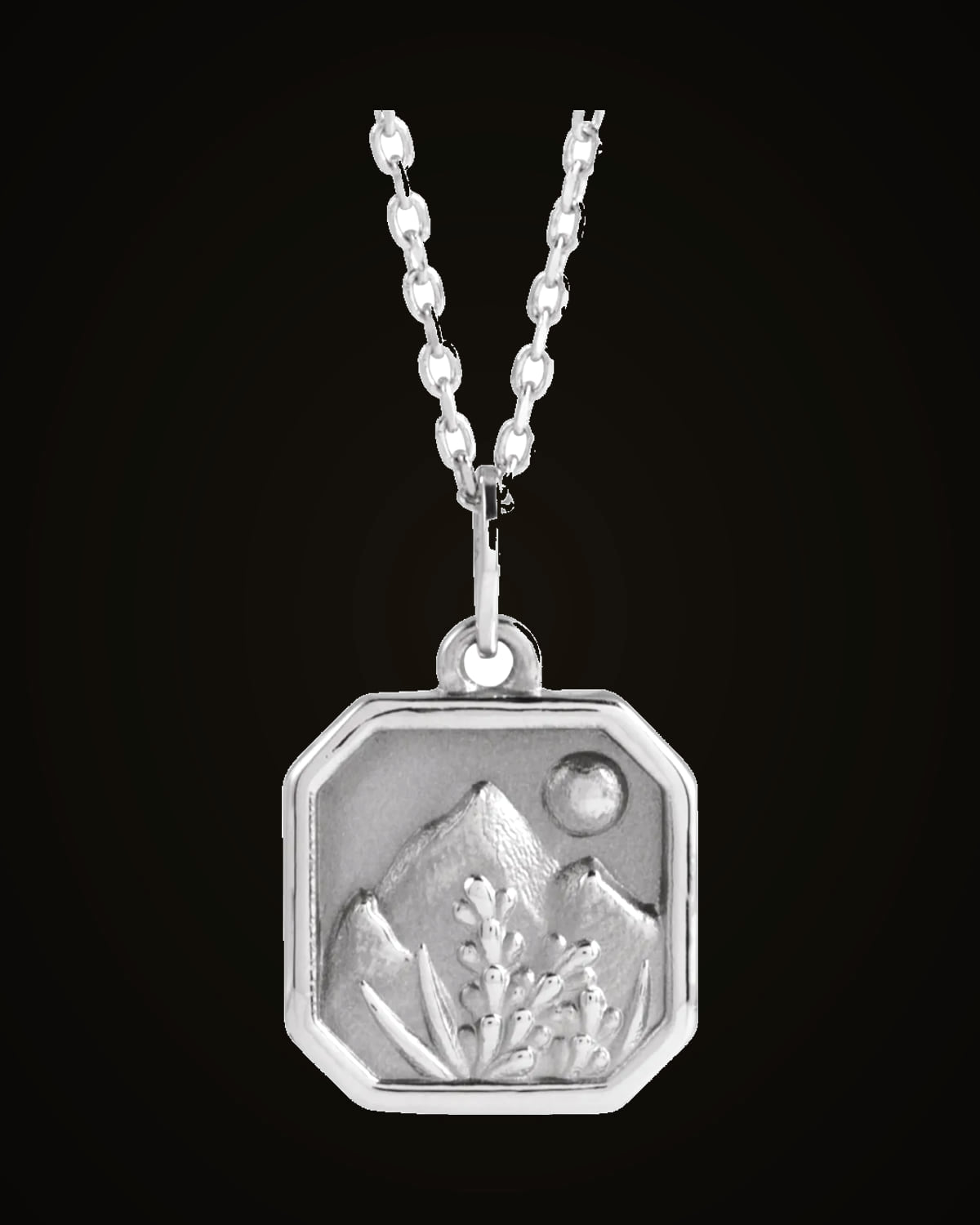 Mountain Necklace — Sterling Silver