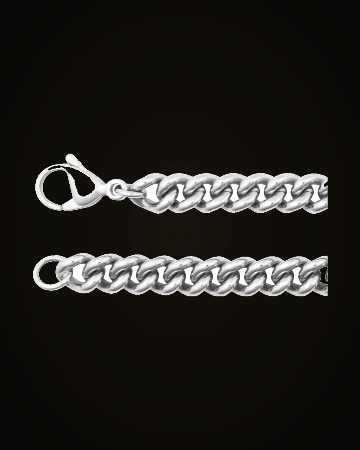 Curb Chain Bracelet — Stainless Steel