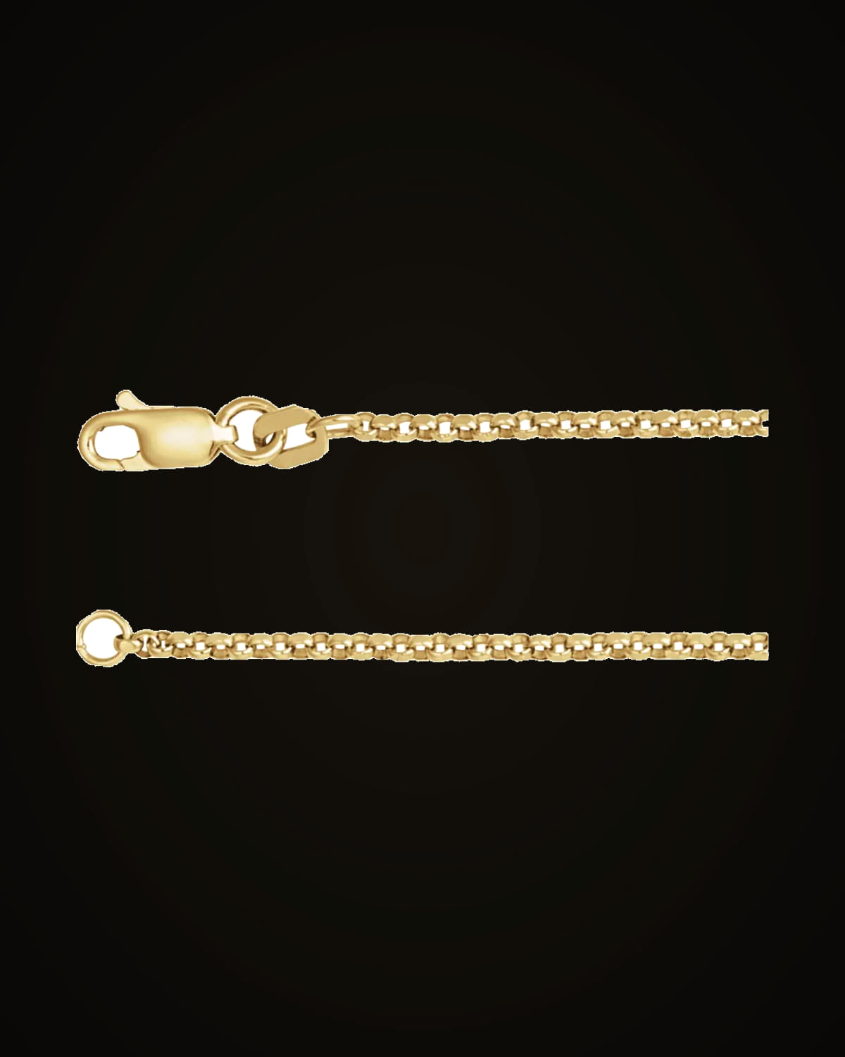 Rolo Chain — 14K Yellow Gold