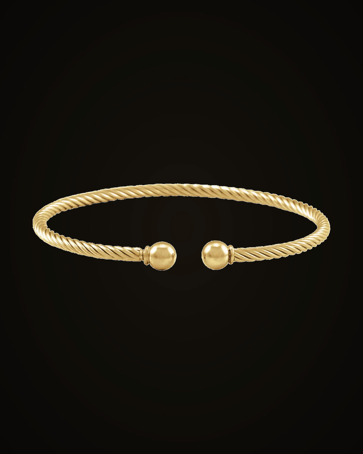 Cuff Bracelet — 14K Yellow Gold-Plated
