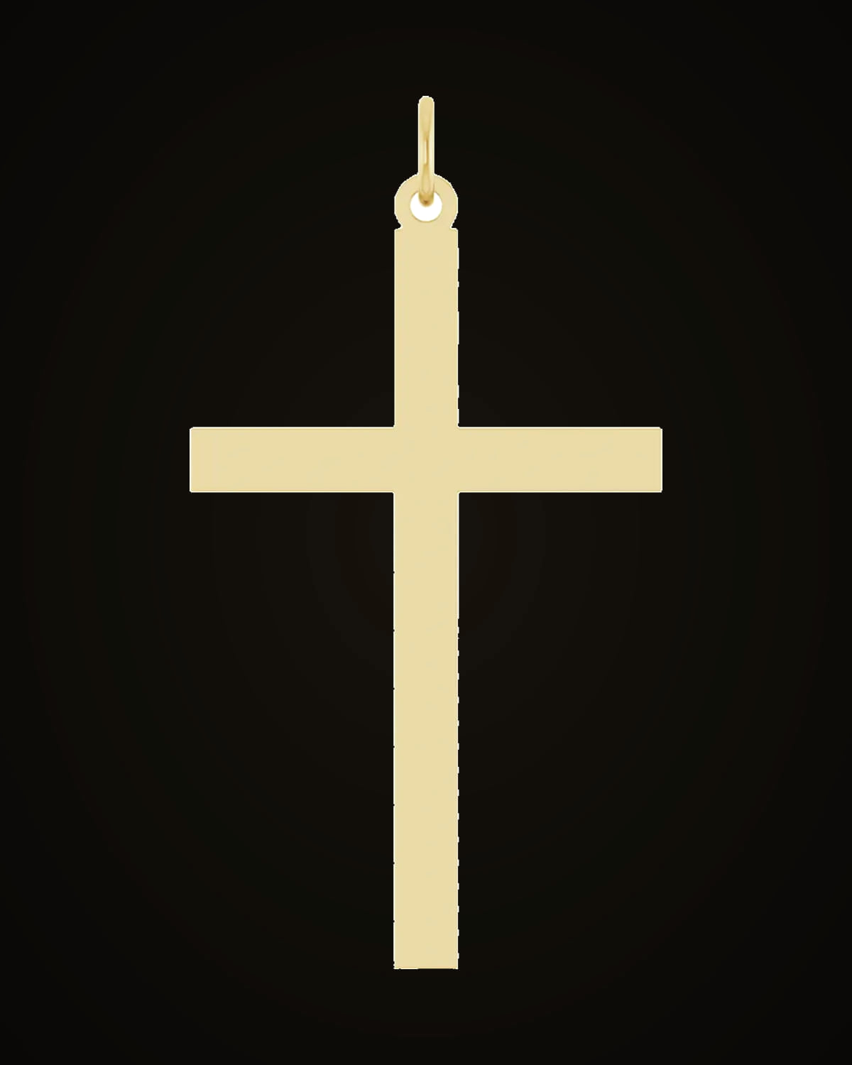 Cross Pendant — 14K Yellow Gold