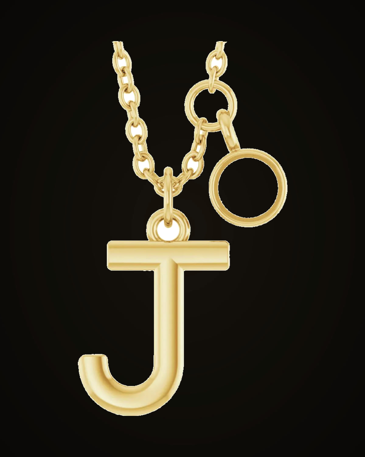 1/10 Ct Lab-Grown Diamond Necklace — 14K Yellow Gold · VS · F+