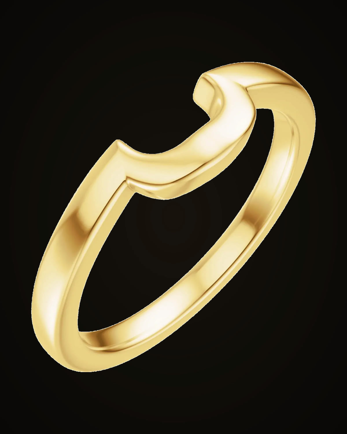 Matching Band — 14K Yellow Gold · 2.2 mm