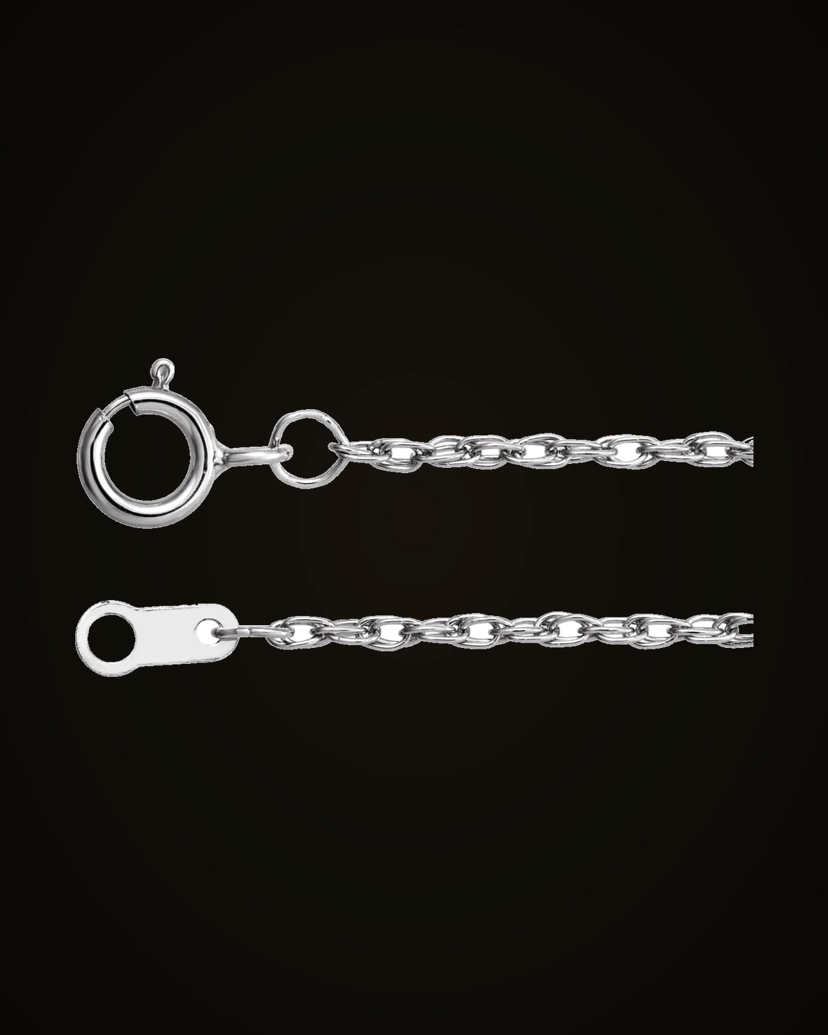 Rope Chain — Platinum