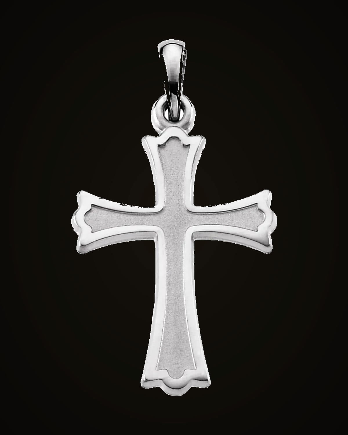 Cross Pendant — Sterling Silver