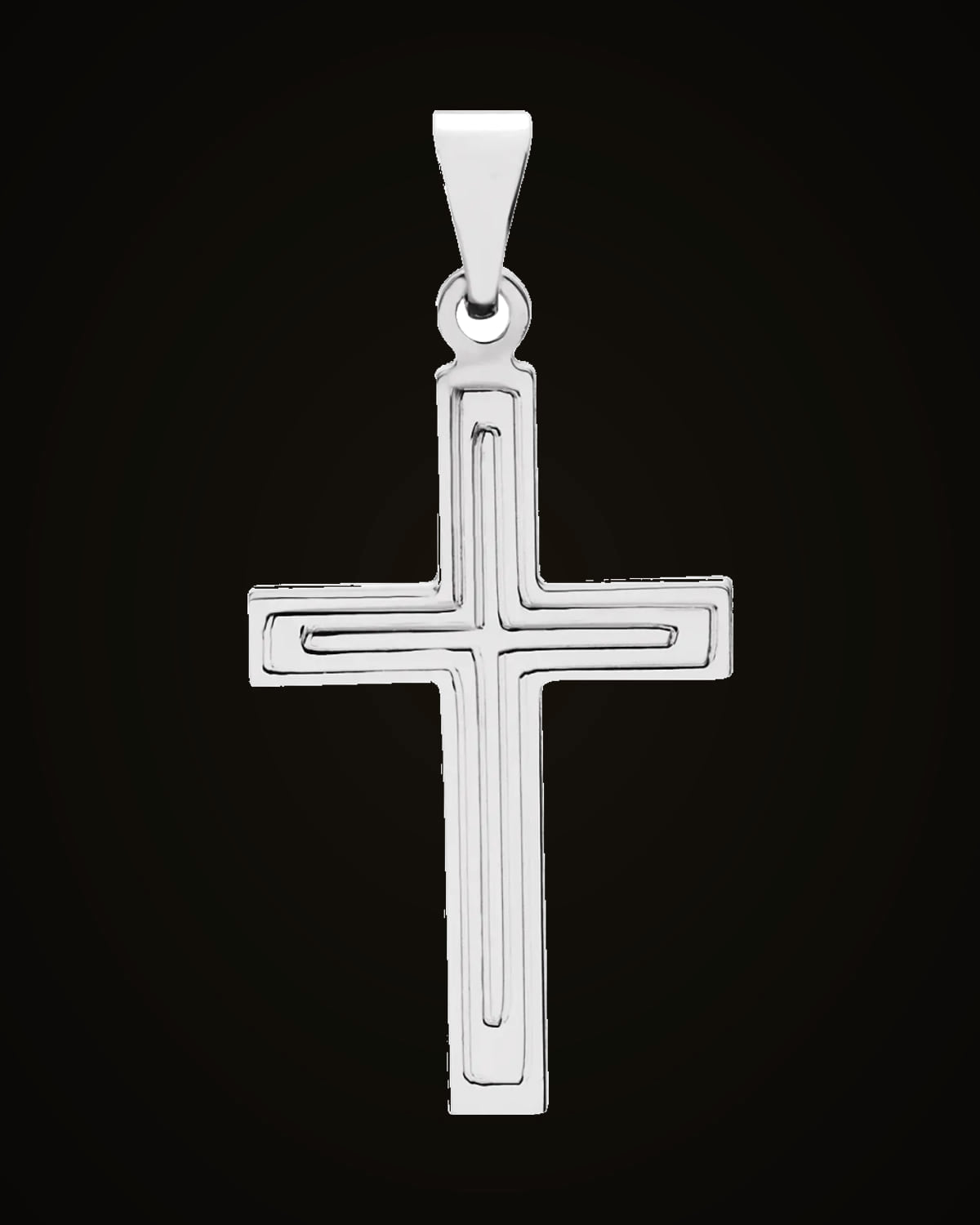 Cross Pendant — Sterling Silver