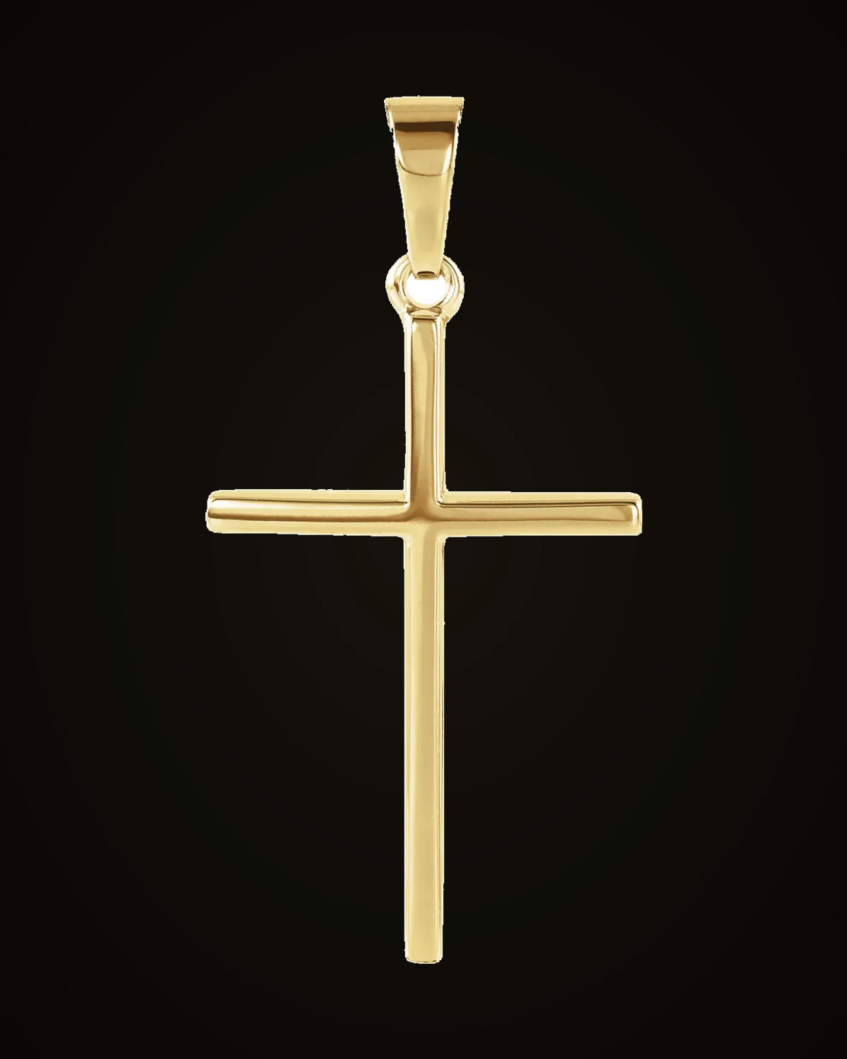 Cross Pendant — 14K Yellow Gold