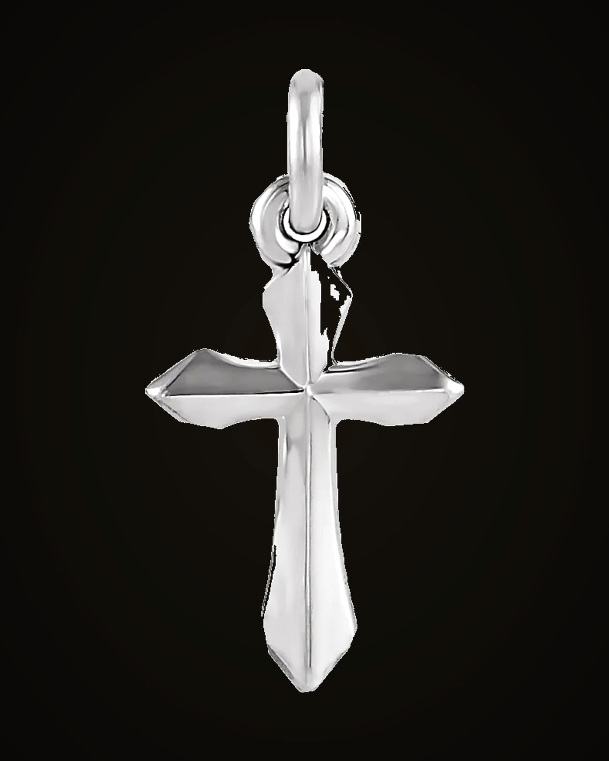 Cross Pendant — Sterling Silver