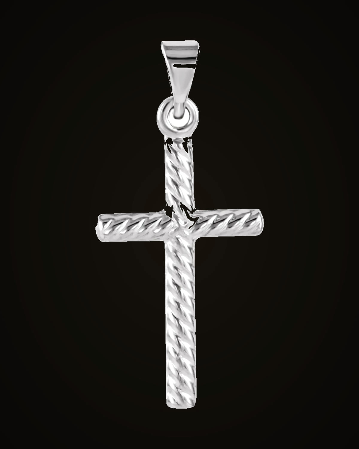 Cross Pendant — Sterling Silver