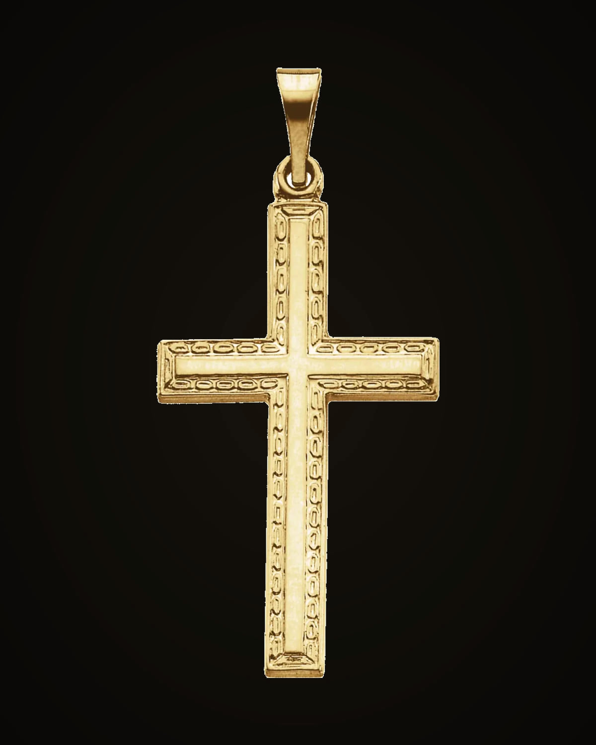 Cross Pendant — 14K Yellow Gold