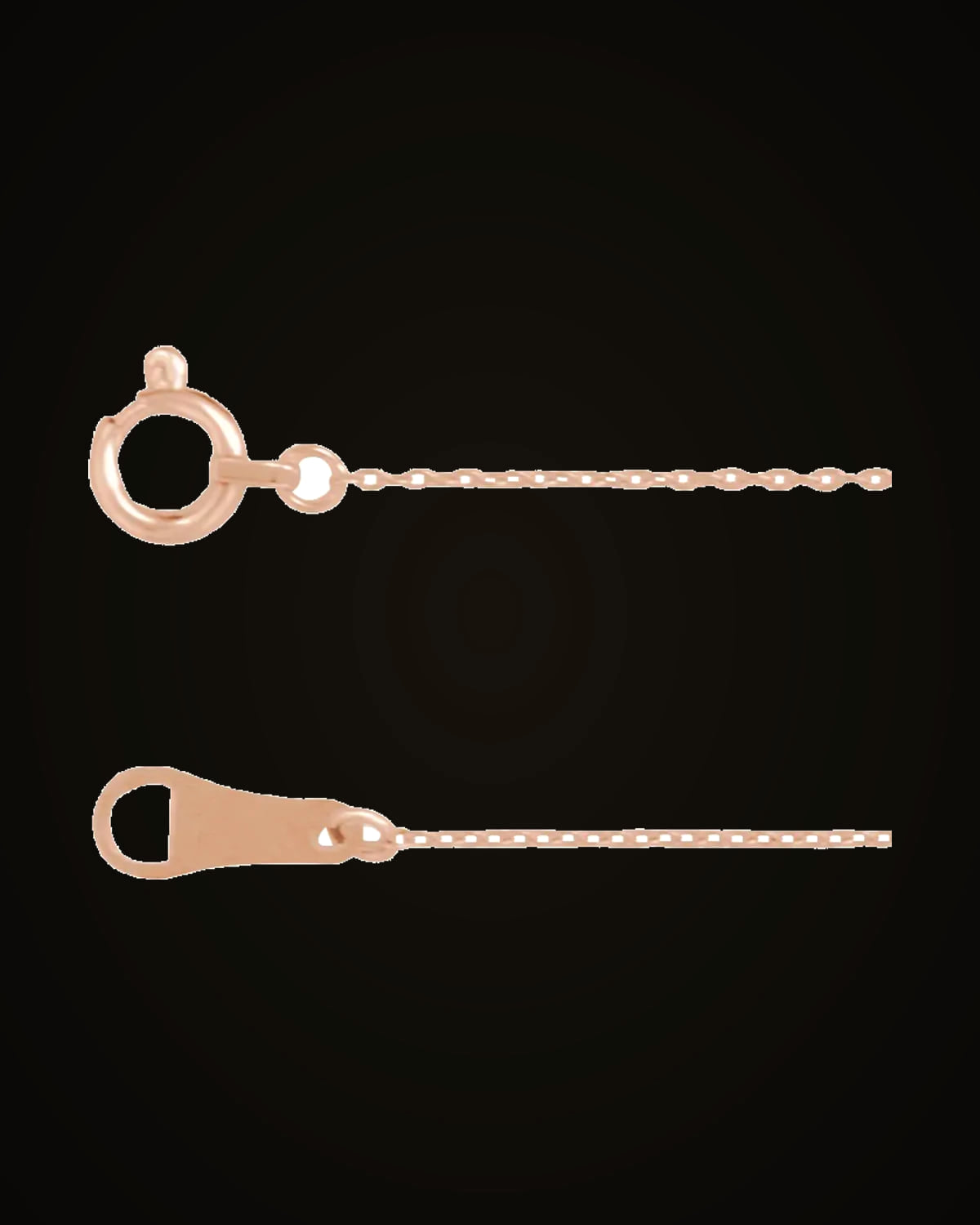 Cable Chain — 10K Rose Gold