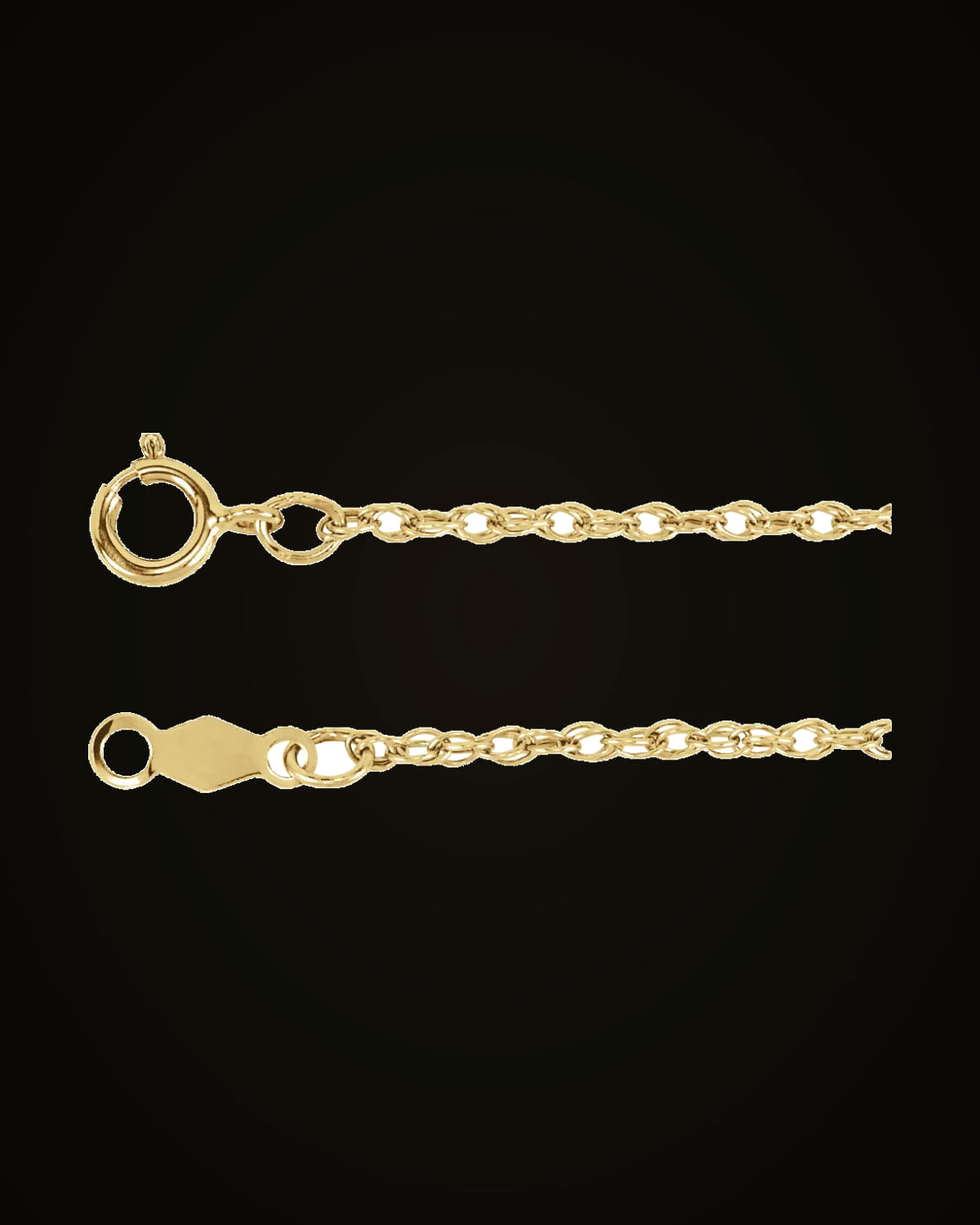 Rope Chain — 14K Yellow Gold-Plated