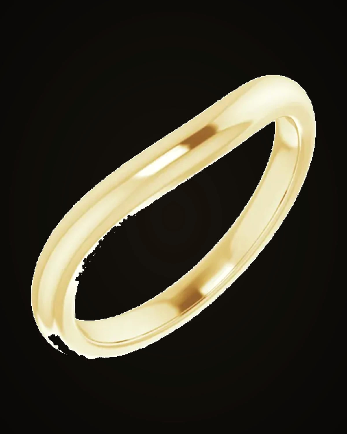 14K Yellow Gold — 2.4 mm