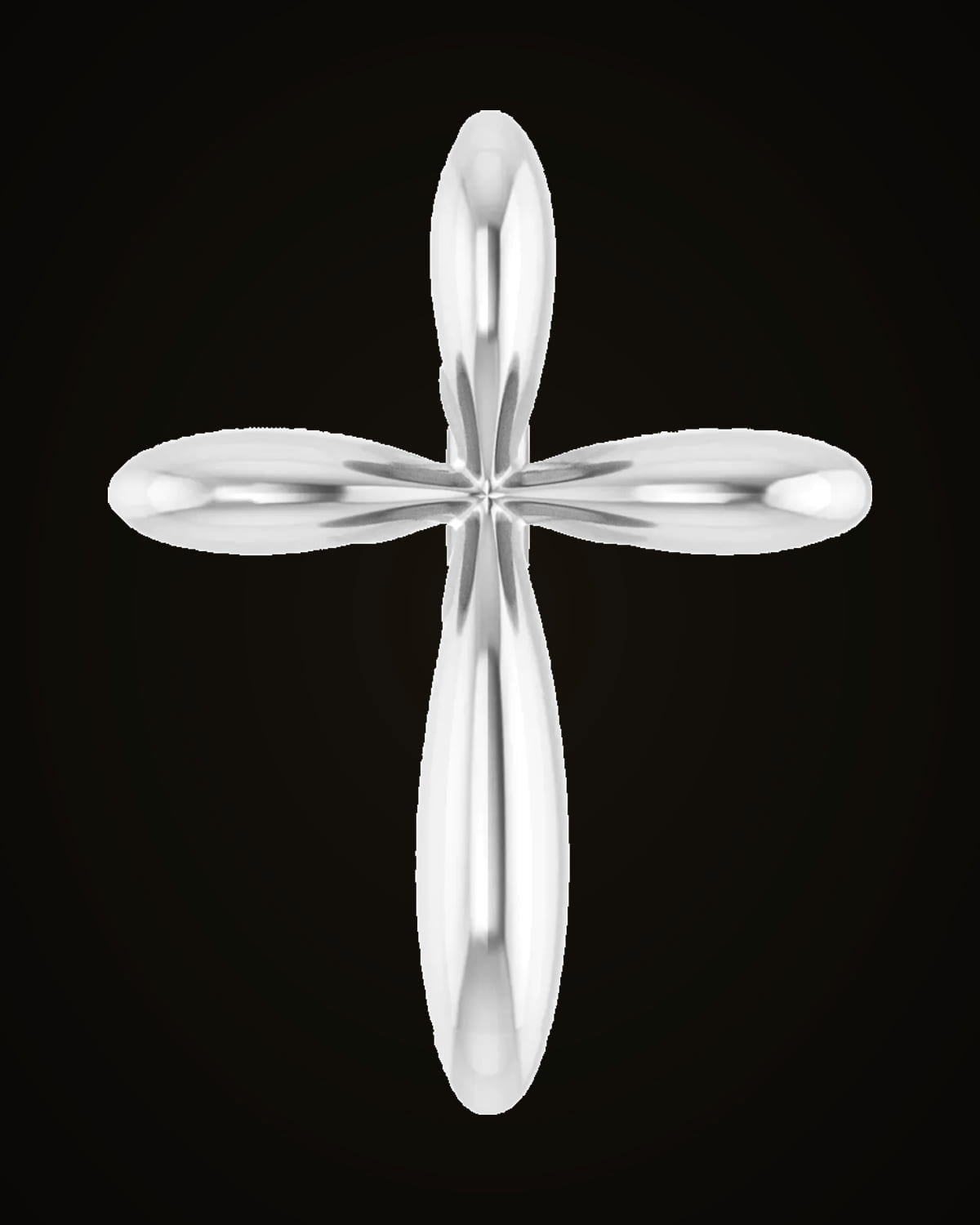 Cross Pendant — Sterling Silver