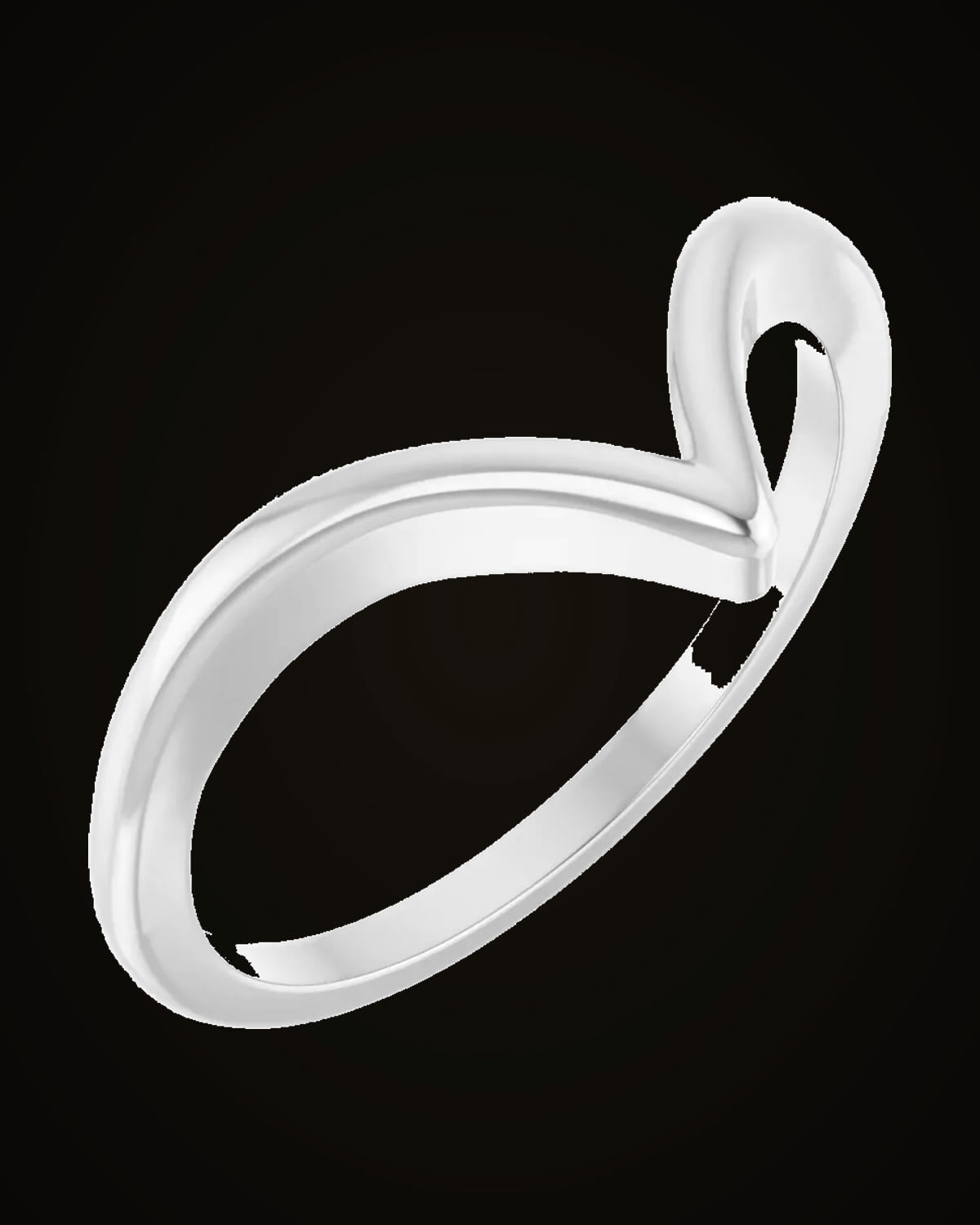 Stackable Ring — Rhodium-Plated on Sterling Silver · 1.4 mm