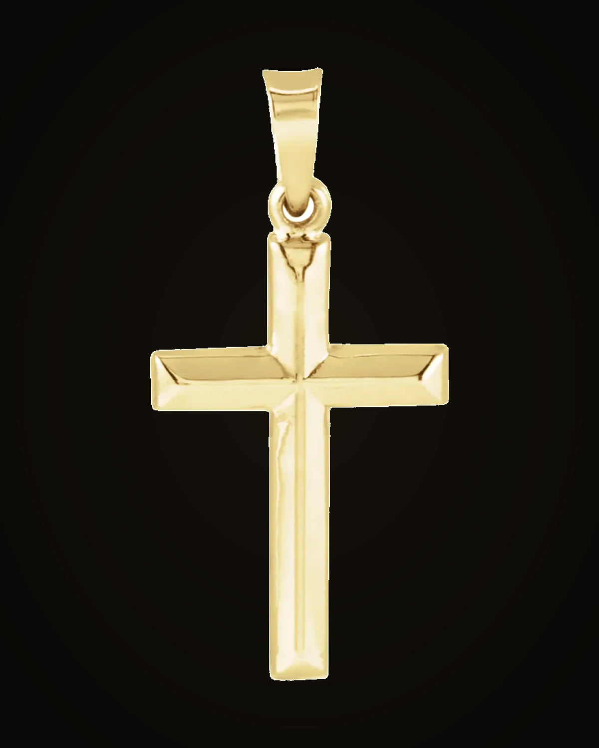 Cross Pendant — 14K Yellow Gold
