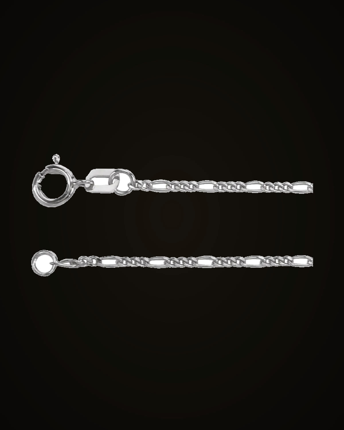 Figaro Chain — Sterling Silver