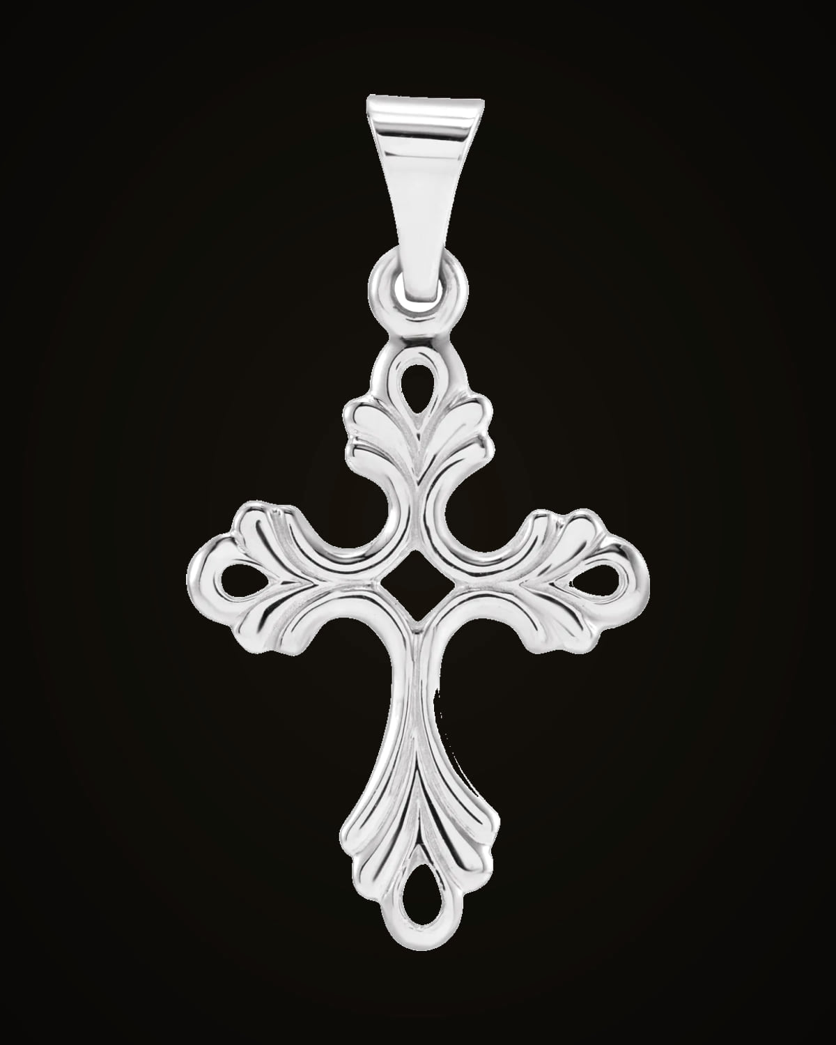 Cross Pendant — Sterling Silver