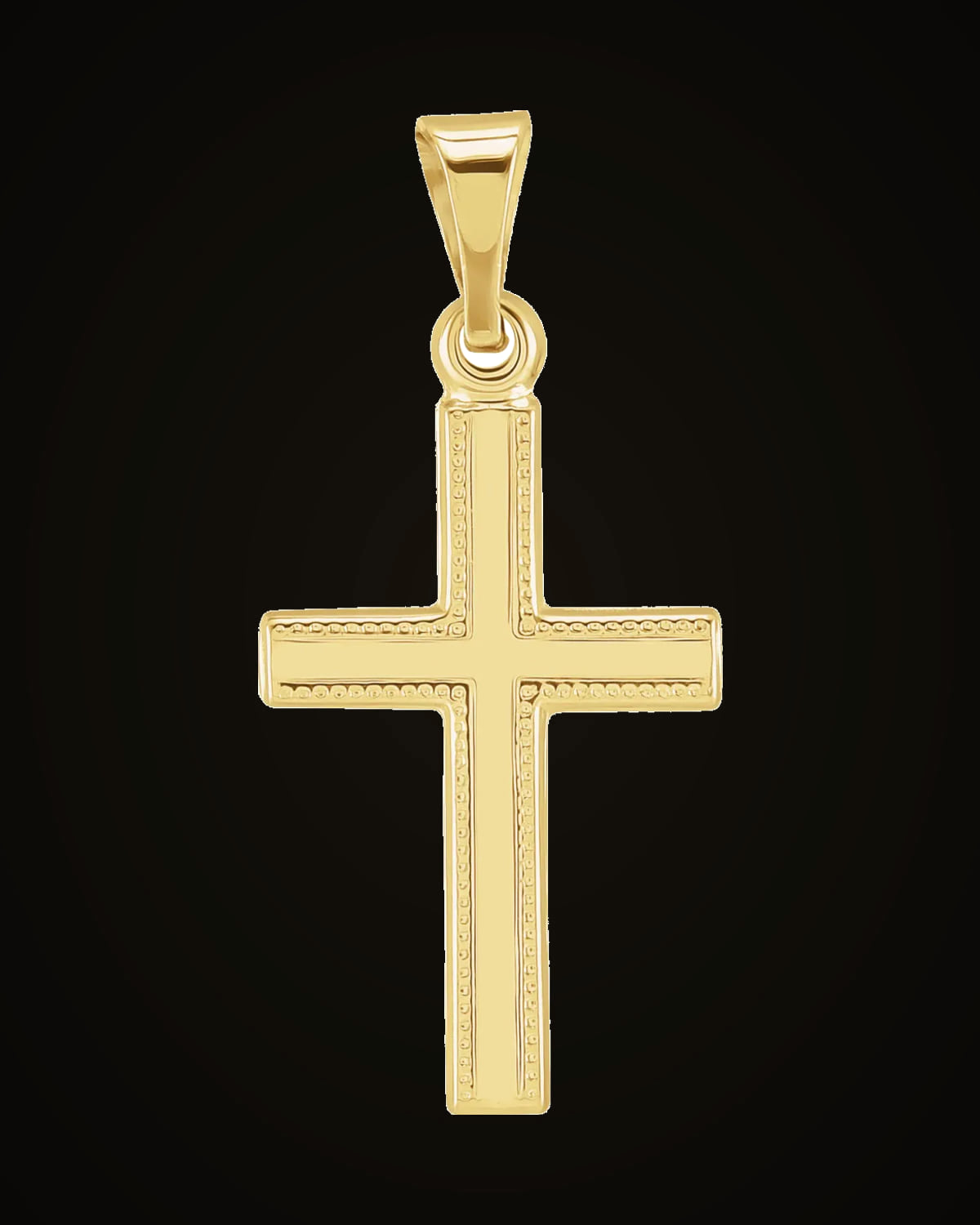 Cross Pendant — 14K Yellow Gold
