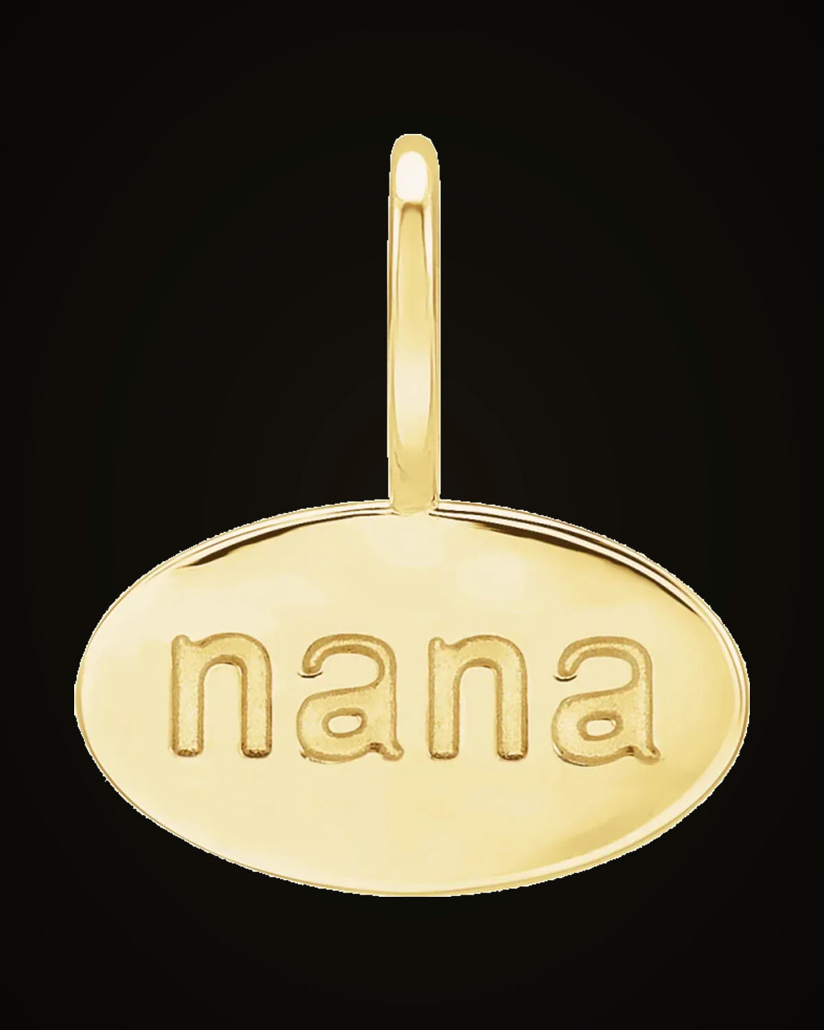 Nana Charm/Pendant — 14K Yellow Gold