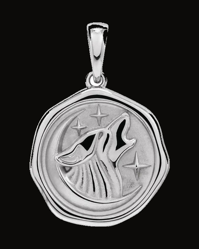 Symbolic Animal Pendant — Sterling Silver