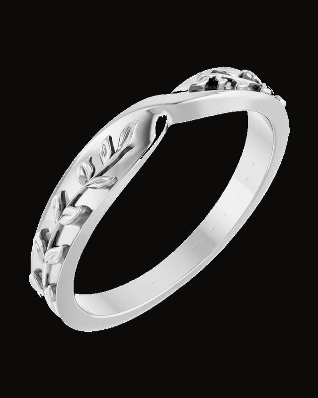 Twisted Floral Ring
