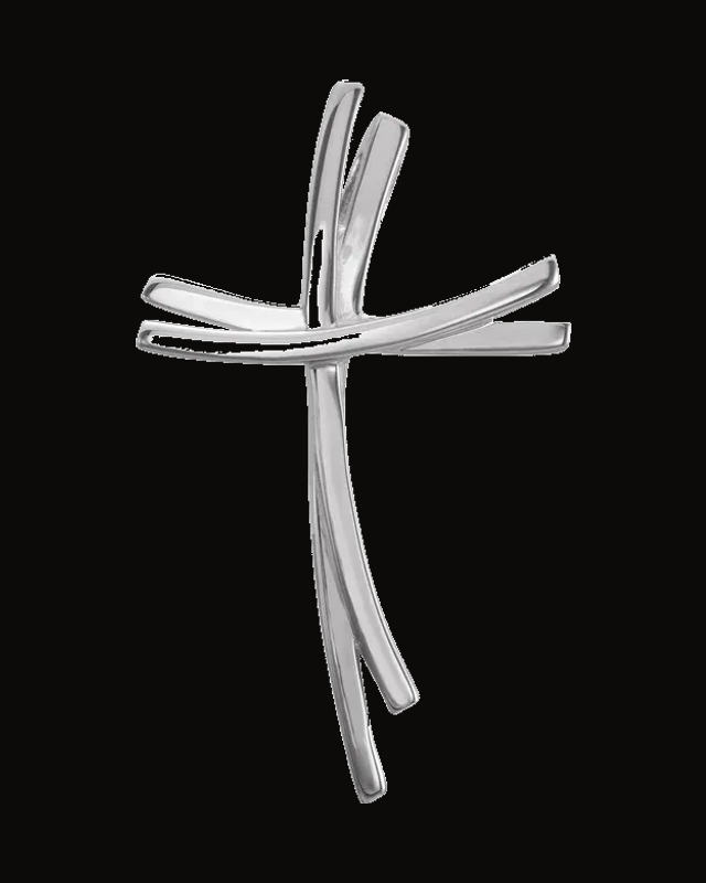Cross Pendant — Sterling Silver