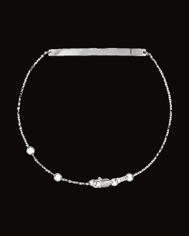 Engravable Skinny Bar Bracelet