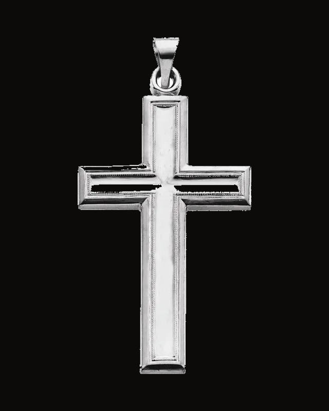 Cross Pendant — Sterling Silver