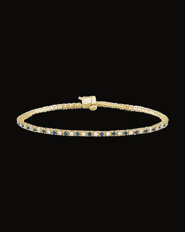 Line Bracelet — 14K Yellow Gold-Plated · 1.5 mm