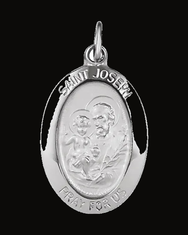 St. Joseph Medal Necklace or Pendant