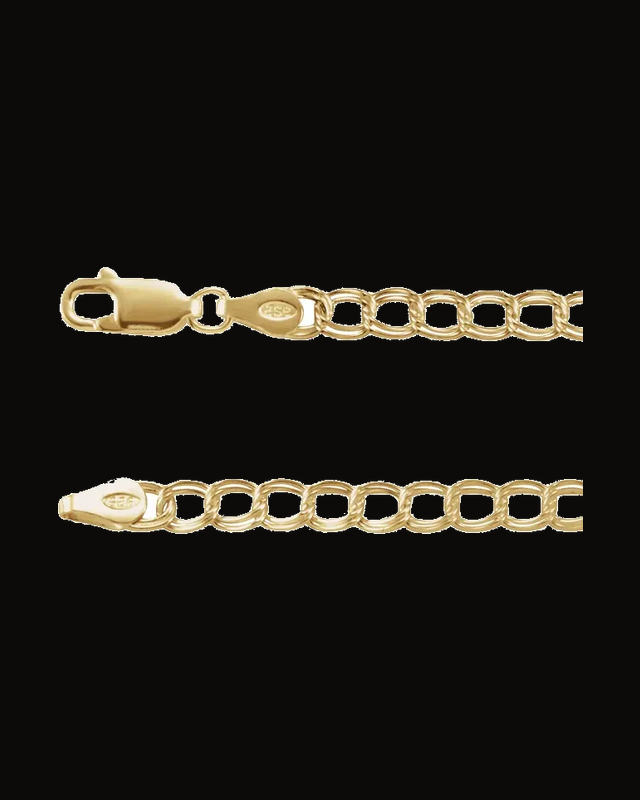 4 mm Double Link Curb Chain