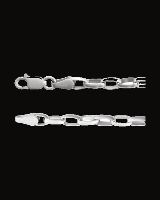 Puffed Oval Cable Chain