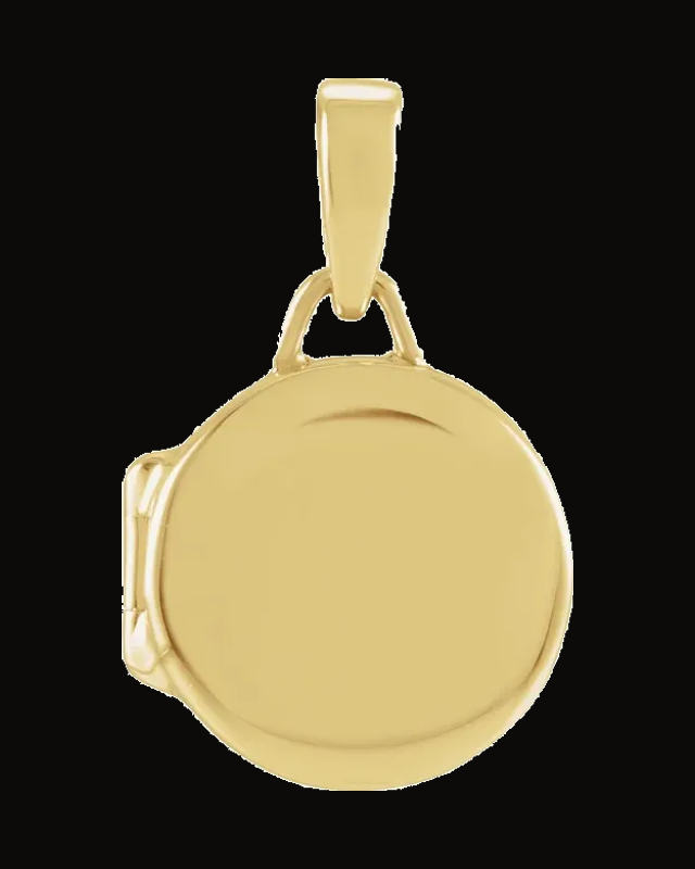 Round Metal Locket