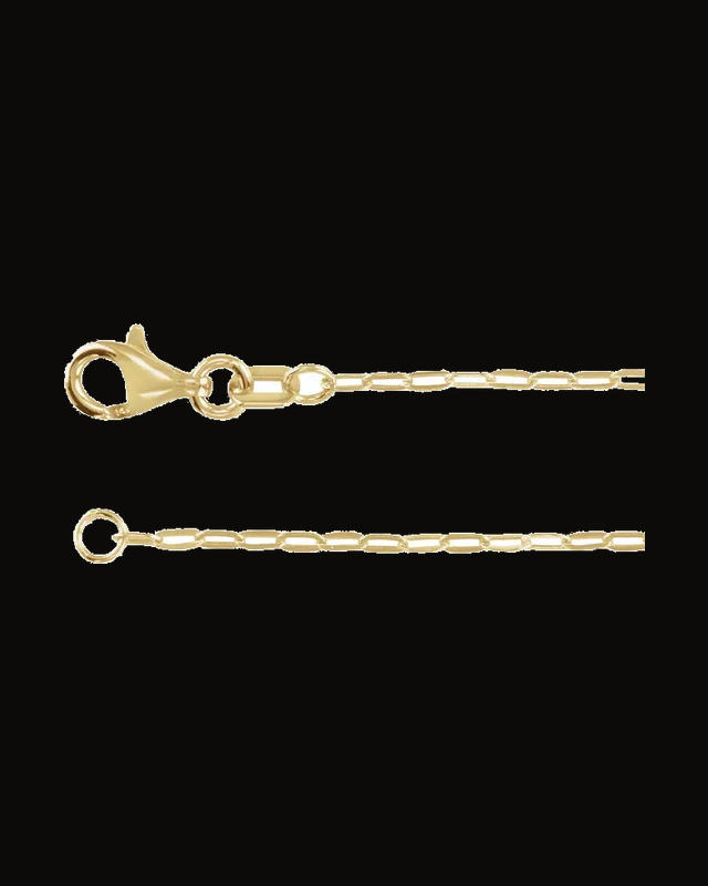 1.25 mm Paperclip-Style Chain