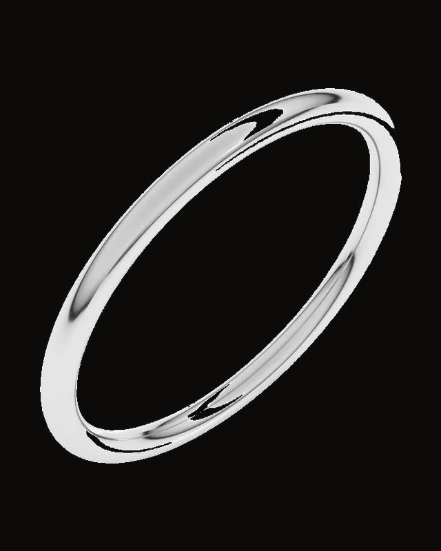 Comfort-Fit Full Round Band