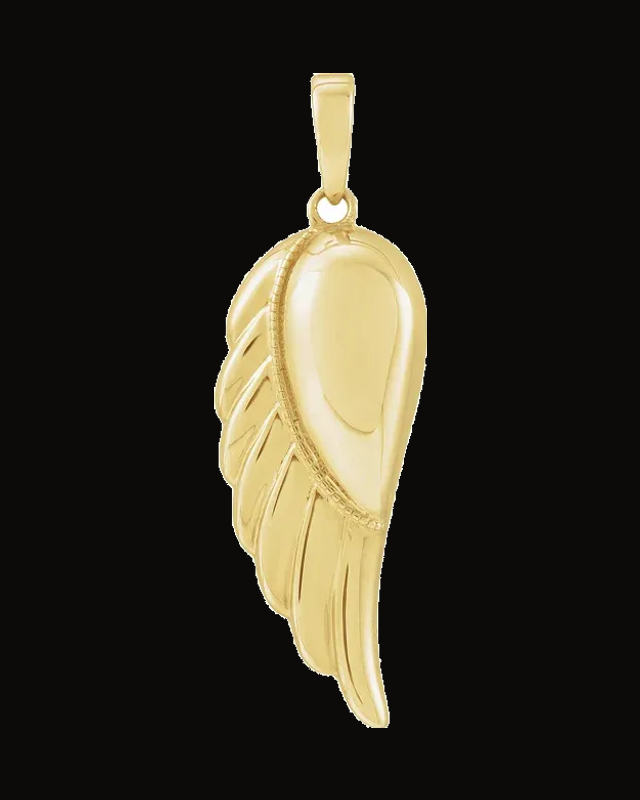 Angel Wing Ash Holder Pendant And Accessory Kit