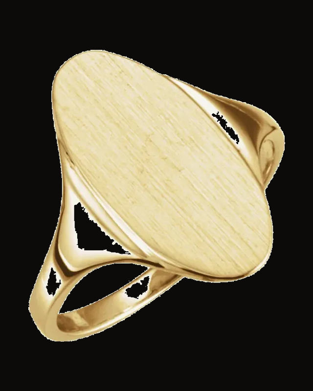 Oval Signet Ring
