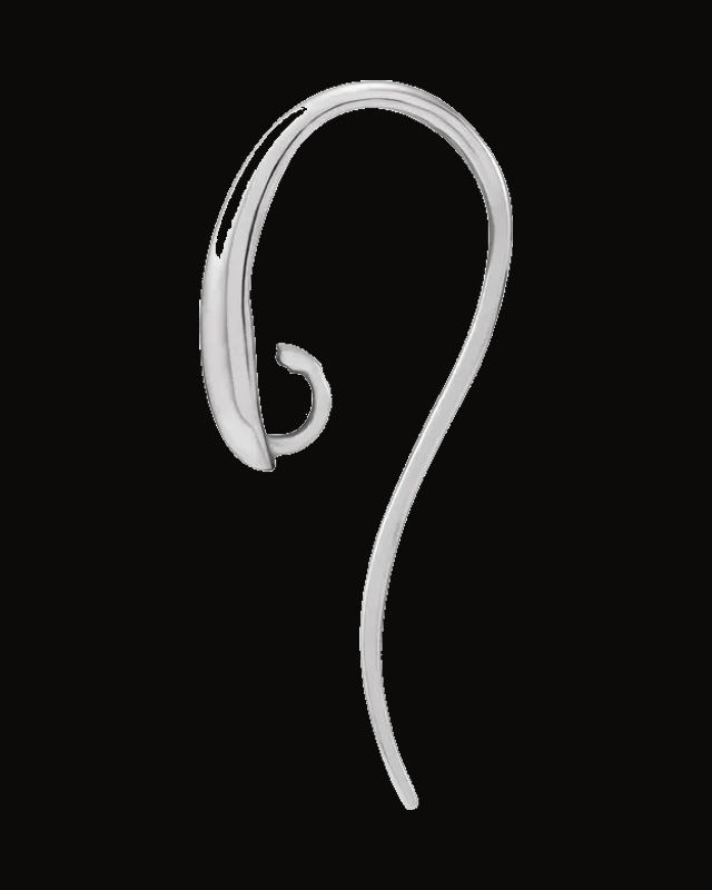 French Wire Earring Top — 14K Yellow / White Gold
