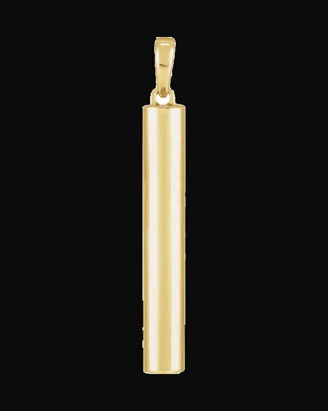 Ash Holder Cylinder Bar Pendant