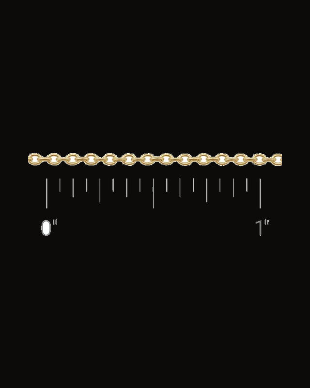 1.5 mm Cable Chain — 10K Yellow Gold