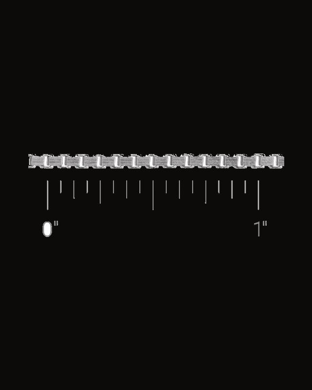 1.75 mm Diamond-Cut Box Chain