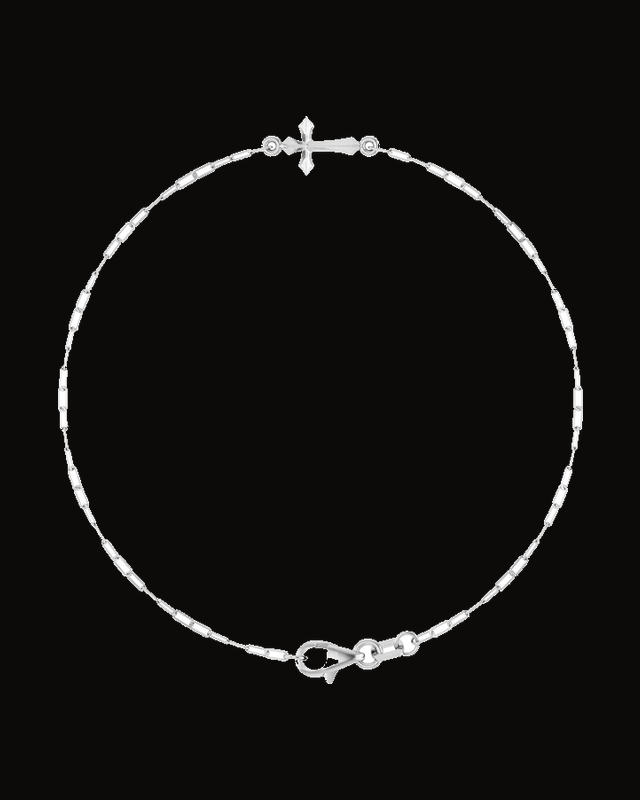 Sideways Cross Bracelet