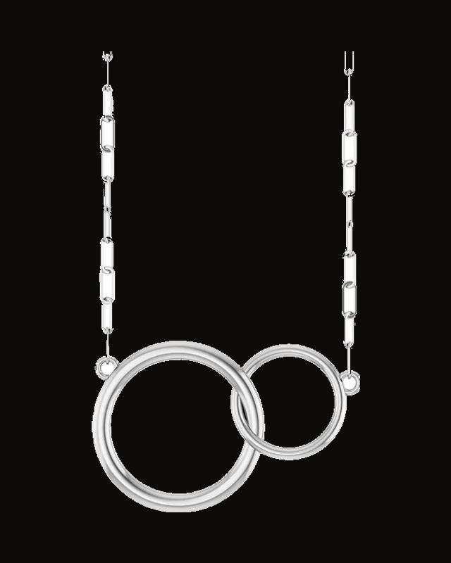 Interlocking Circle Necklace