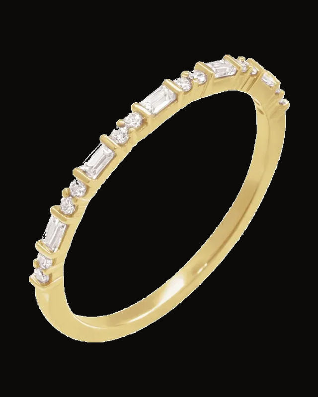 1/5 CTW Natural Diamond Stackable Ring