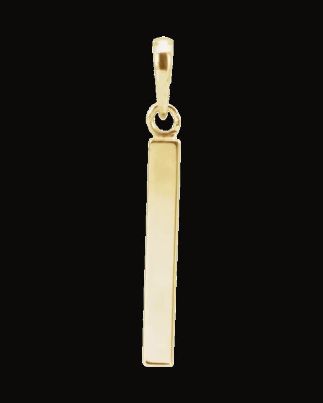 Engravable Bar Necklace or Pendant